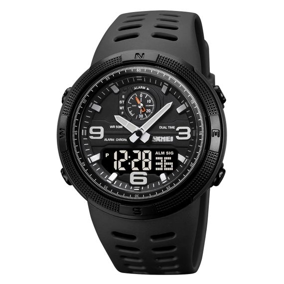 Чоловічий годинник Skmei 1655BKBK Black