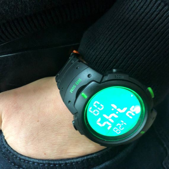 Протиударні військові чоловічі годинники SKMEI, Електронні вологозахищені наручні годинники YA-92 | Зображення 2