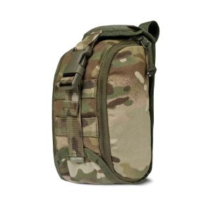 Підсумок-органайзер аптечка Ukrarmor Мультикам, тактична MOLLE Cordura 500D, підсумок укрармор ЗСУ, полювання