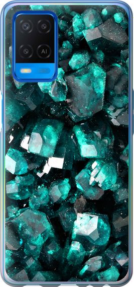 Чехол на Oppo A54 Кристаллы 2 "3674u-2306-17620"