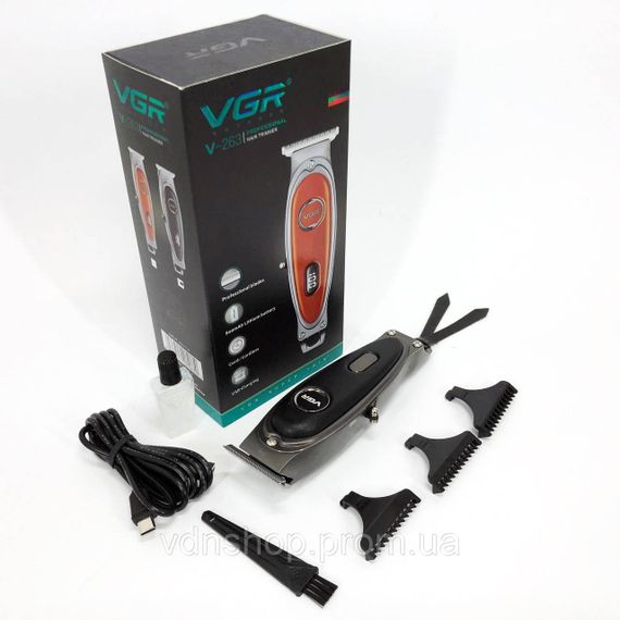 Професійна машинка для стрижки волосся та бороди VGR V-263, Машинка для різних стрижок акумуляторна BM-95 | Зображення 6