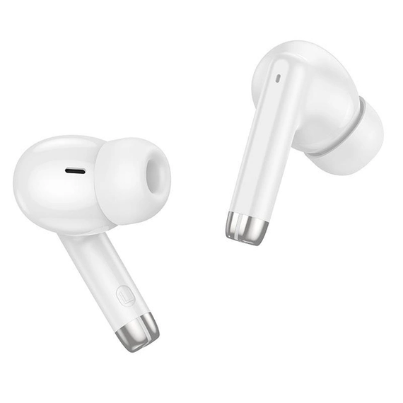 Навушники бездротові bluetooth 5.3 HOCO EQ2 Thought true wireless BT headset Білі | Зображення 1