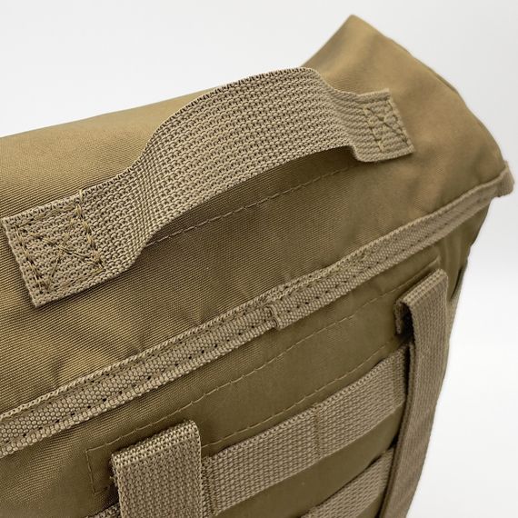 Підсумок універсальний тактичний Койот 5л з molle  (сухарка, адміністраторський, багатоцільовий) | Зображення 5