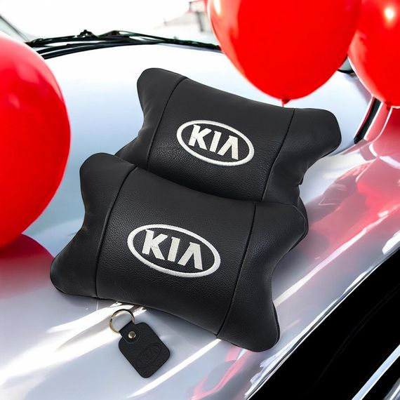 Подушка підголівник для дороги Kia, Подушки для шиї на підголівник Подушка дорожня шиї UM-35 | Зображення 1