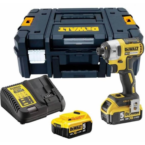 Шуруповерт аккумуляторный ударный бесщеточный 205Нм DeWALT DCF887P2 | Зображення 2