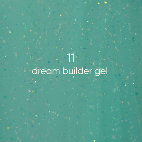 Гель для нарощення нігтів Valeri Dream Builder Gel №11 (бірюзовий) 15мл