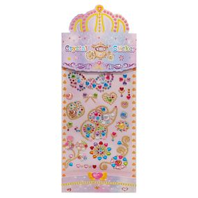 Наклейки декоративні "Кристали" XY-022-4 на планшеті