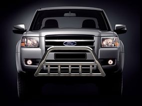 Кенгурятник WT003 (нерж) для Ford Ranger 2007-2011 гг