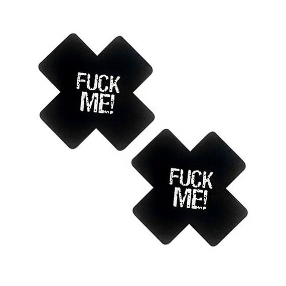 Пестиси на груди Art of Sex - Fuck me, Чорний | Зображення 1