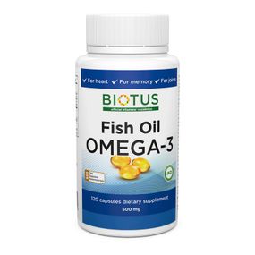 Омега 3 Biotus Omega 3 Fish Oil 120 Caps BIO-530029