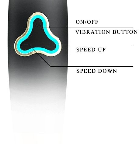 Вібромасажер - Pretty Love Body Wand Black sexstyle | Зображення 4