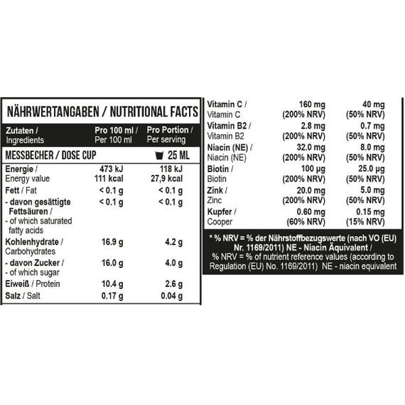 Хондропротектор (для спорта) MST Nutrition Collagen Peptides + Biotin 500 ml /20 servings/ Orange | Зображення 1