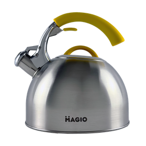 Чайник 2.5 л Magio MG‑1191 из нержавеющей стали со свистком для всех типов плит