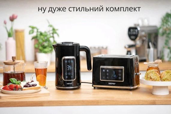 Электрочайник ZELMER ZCK8065 1.7 л черный | Зображення 7