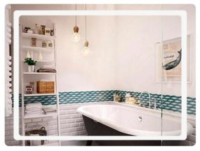 Дзеркало Qtap Mideya (MI2) прямокутне з LED-підсвічуванням Touch QT2078NCF7050W