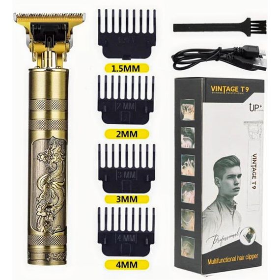 Профессиональная машинка для бритья головы Vintage T9-3, Практичная машинка для QU-834 стрижки волос | Зображення 1