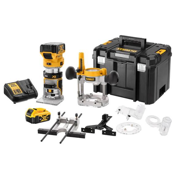 Фрезер акумуляторний безщітковий DeWALT DCW604P2 | Зображення 1