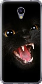 Чехол на Meizu M5 Note Чёрная кошка "932u-447-17620"