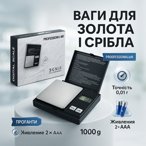 Супер точные весы 1000г, Точные электронные весы для бижутерии лабораторные ювелирные AB-45
