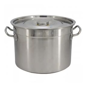 Кастрюля с крышкой Bohmann BH-3635-31 30 л 35 см серебристая