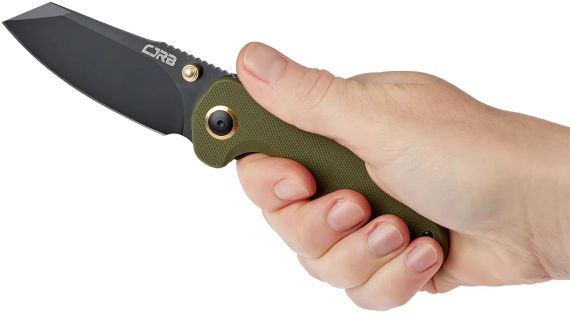 Ніж CJRB Maileah Large Black Blade Green | Зображення 4