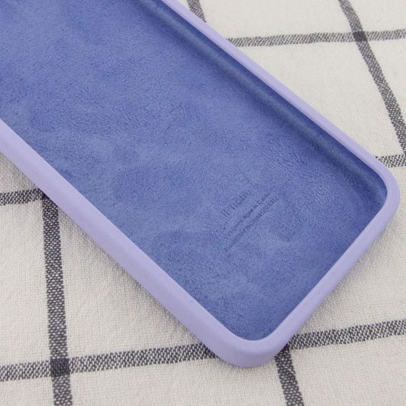 Чехол Silicone Case Square Full Camera Protective (AA) для Apple iPhone 11 (6.1") Сиреневый / Dasheen | Зображення 2
