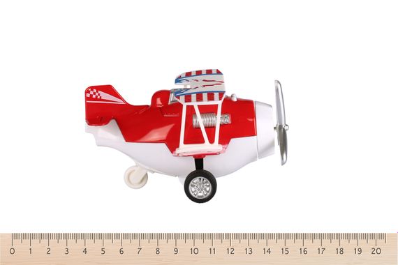 Самолет металический инерционный Same Toy Aircraft красный со светом и музыкой SY8012Ut-3 (SY8012Ut-3) | Зображення 2
