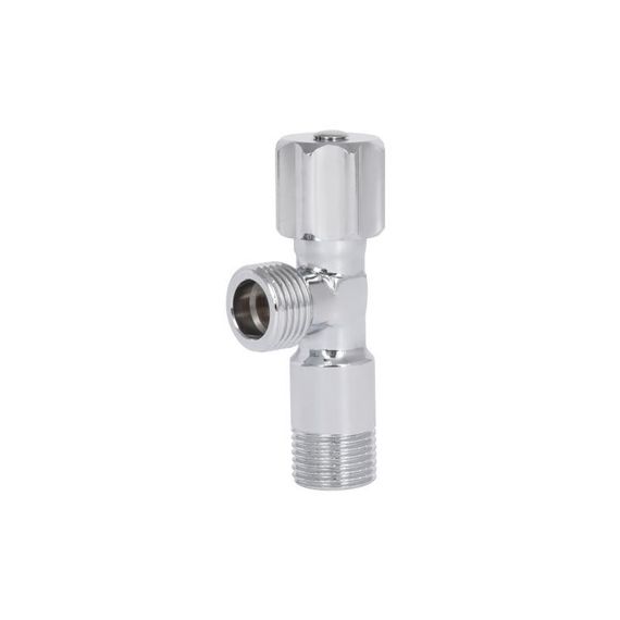 Кран кутовий Thermo Alliance Standart (ручка шестигранник) з вент.буксою 1/2"Н х 1/2"Н SF3441515