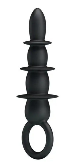 Анальный стимулятор BLACK PRETTY LOVE Sex Aura | Зображення 3