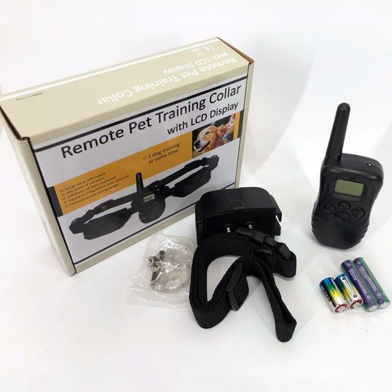 Нашийник для дресирування собак Remote Pet Dog Training з QV-137 LCD Дисплеєм | Зображення 4