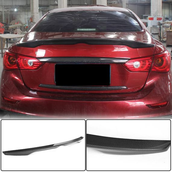 Спойлер V4 (для Q50, Карбон) для Infiniti Q50/Q60 2013-2024 гг
