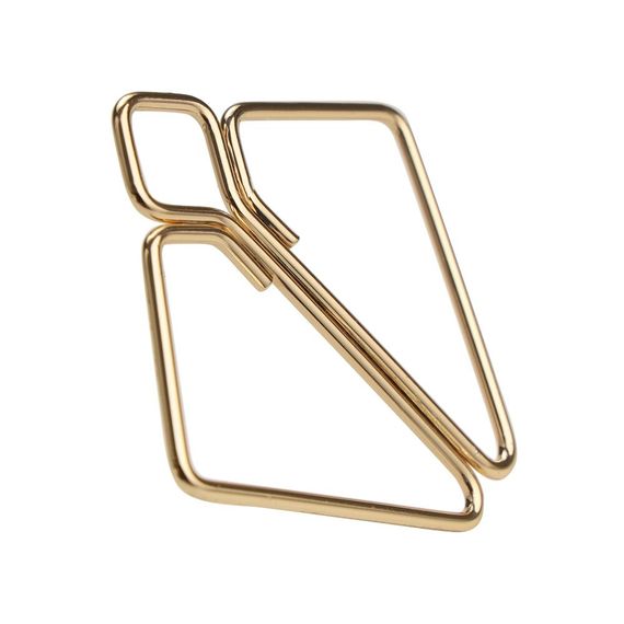 Затискачі для сосків LOCKINK Minimalism Nipple Clamps, золотисті | Зображення 4