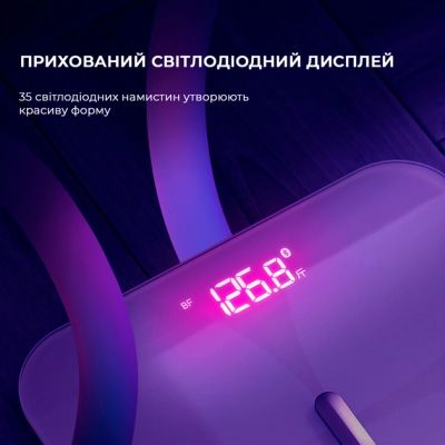 Весы напольные Yunmai PRO Smart Scale Black (M1806CH-BK) | Зображення 4