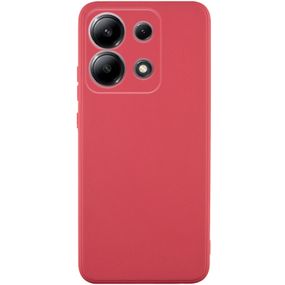 Силіконовий чохол Candy Full Camera для Xiaomi Redmi Note 13 Pro 4G / Poco M6 Pro 4G / Note 14S Червоний / Camellia