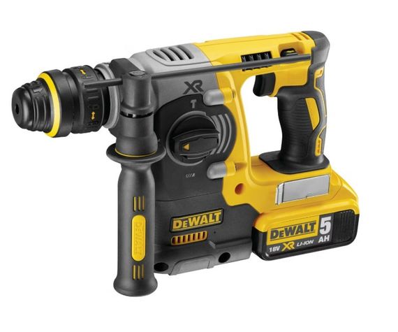 Перфоратор акумуляторний безщітковий DeWALT SDS-Plus з АКБ та ЗП DCH274P2T | Зображення 4