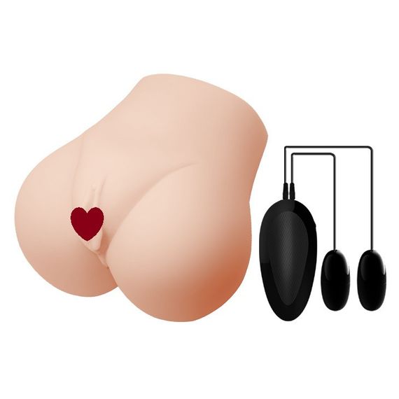 Мастурбатор CRAZY BULL Vagina and Anal Vibrating Sex Aura