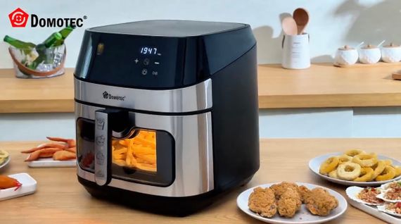 Аерофритюрниця для смаження без масла Domotec MS-3222 3500W | Зображення 2