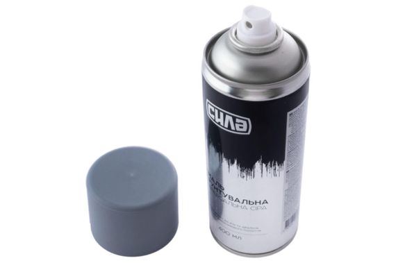 Емаль ґрунтувальна універсальна сіра глянсова 400 мл СІЛА 951314 | Зображення 2