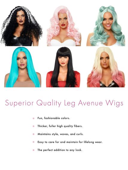 Перука каре Leg Avenue в стилі Ретро | Зображення 3