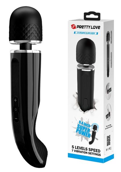 Вибромассажер Pretty Love - 9,4 inch SUPER POWER, BI-014848 sexstyle