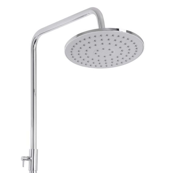 Душевая система универсальная Lidz Latwa 1031 на три потребителя (с изливом) (k35) Chrome LDLAT1031CRM48993 | Зображення 6