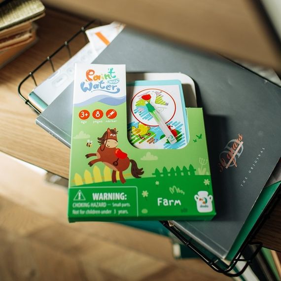 Набір розмальовки Dodo Малюй водою, Ферма (300311) | Зображення 3