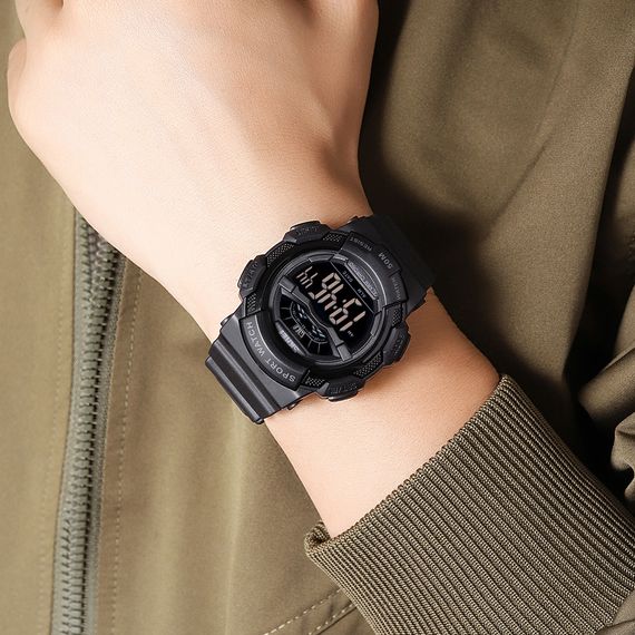 Чоловічий годинник Skmei 2153BKBK Black-Black | Зображення 3