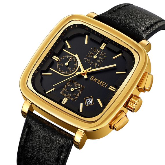 Чоловічий годинник Skmei 2182GD Gold | Зображення 1