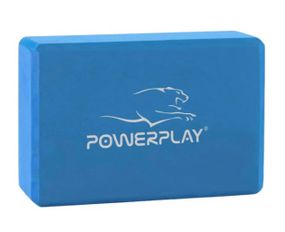 Блок для йоги PowerPlay 4006 Yoga Brick Синій (PP_4006_Blue_Yoga_Brick)