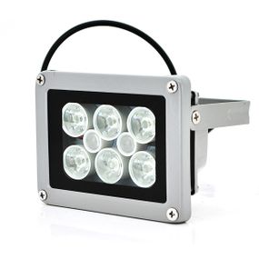 Прожектор спрямований з сутінковим датчиком YOSO 12V 1.2W, 6 + 2LED, IP66, кут огляду 60 °, дальність до 30м, 110 * 86 * 63мм, BOX