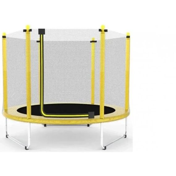 Дитячий батут Atleto діаметром 152см із зовнішньою сіткою