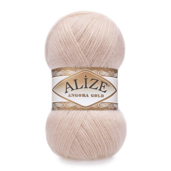 Пряжа Alize Angora Gold No 404 (Алізе Ангора Голд) – 20% вовна, 80% акрил, 100 г / 550 м