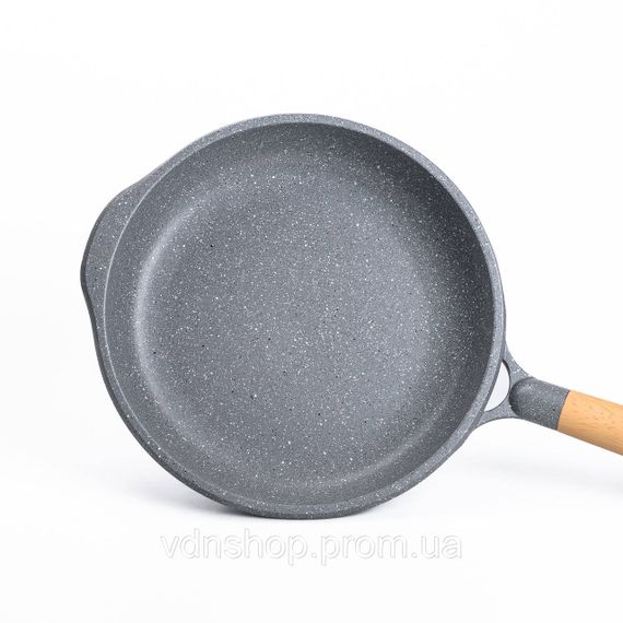 Алюмінієва сковорода 2,8 л з мармуровим антипригарним покриттям Ø 28 см сіра MGC HP-4-425G | Зображення 1