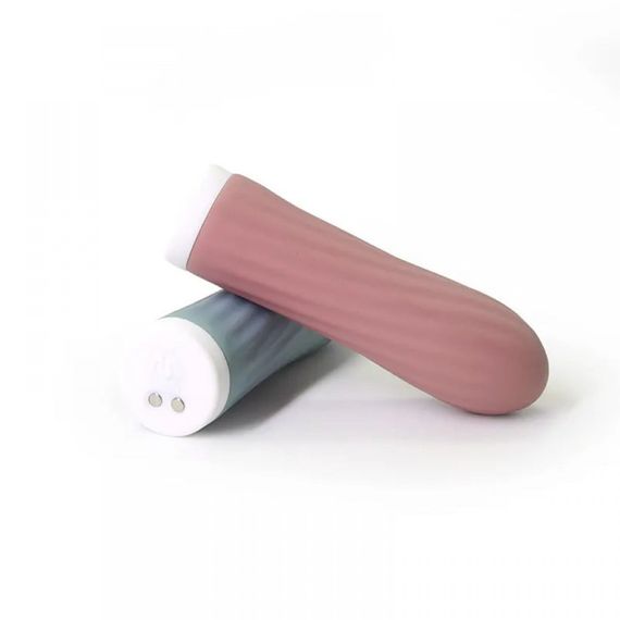 Мини-вибратор рельефный Sweet Em Velvet Lure, розовый sexstyle | Зображення 2